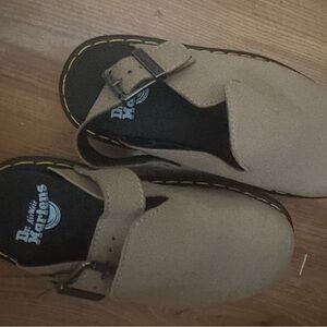 Tan Dr. Martens Shoes